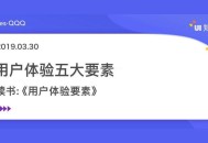 網站用戶體驗的五大要素