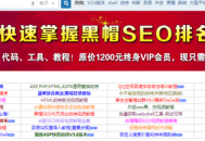 揭秘SEO黑帽工具實現(xiàn)快速排名的方法與技巧
