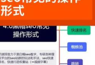 4 黑帽seo的八種形式