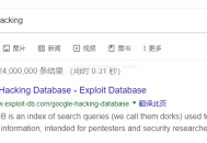 信息收集:Google Hacking