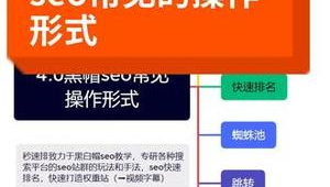 4 黑帽seo的八種形式